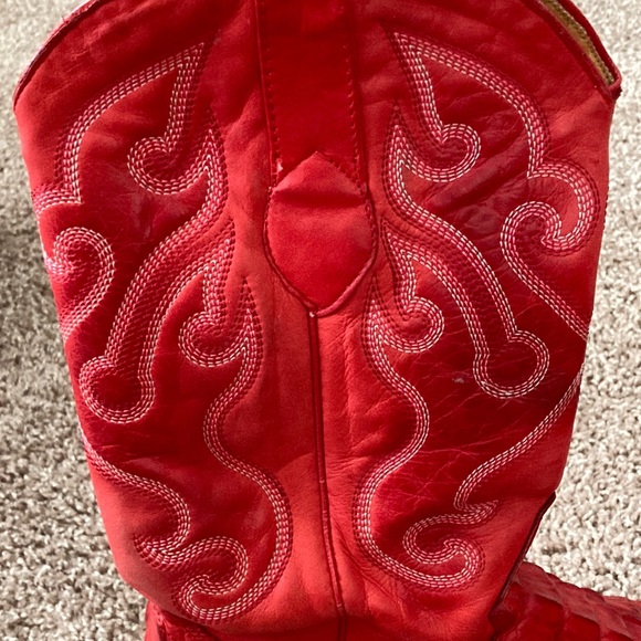 Handmade Los Altos Genuine Crocodile Cowboy Boots - like NEW (size 7.5) - Picture 11 of 16